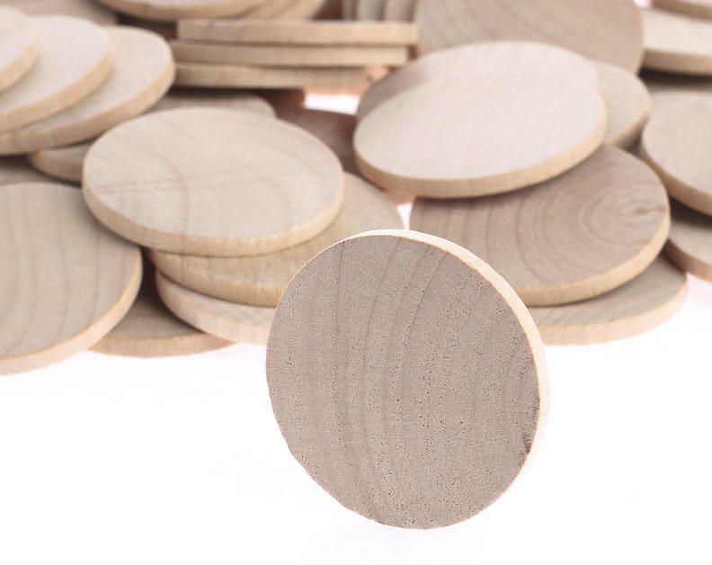 Round Wooden Disc (for Birthday Board)