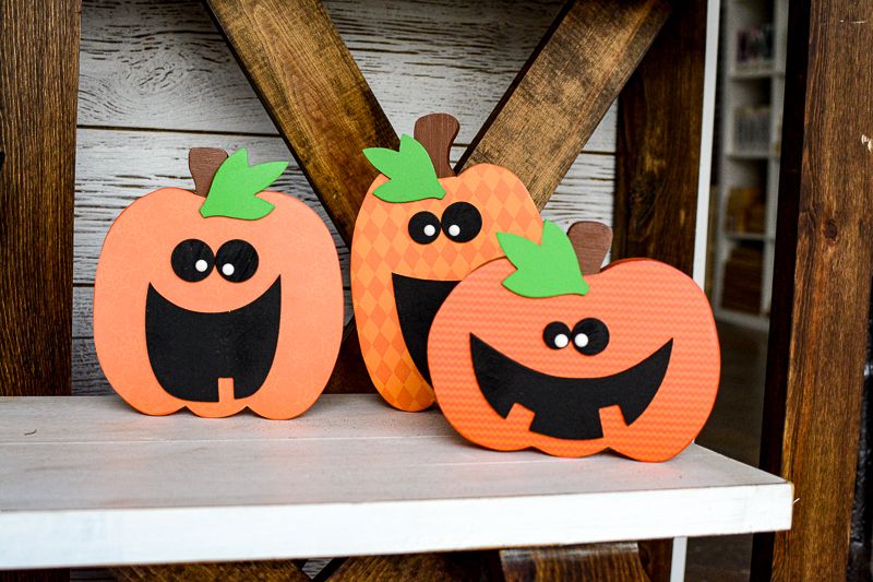 Halloween Pumpkin Trio